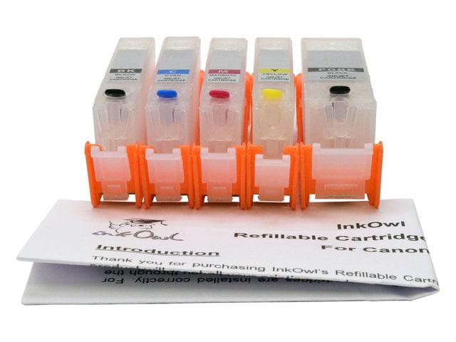 Easy-to-refill Cartridge Pack for use with CANON PGI-220, CLI-221
